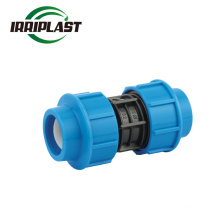 110mm HDPE pipe PP compression fittings coupling pipe fitting coupling